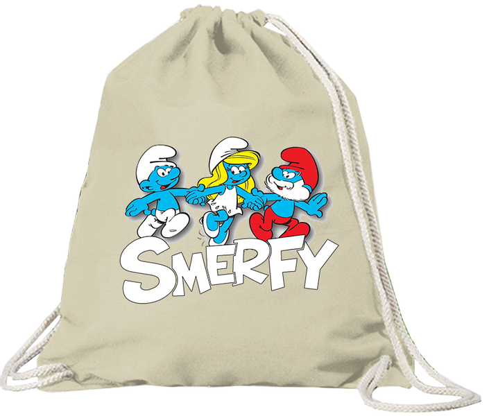 Worek Plecak Smerfy zdjęcie 1
