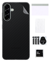Folia ochronna do SAMSUNG GALAXY A57 5G skórka na tył carbon skin czarny 3D