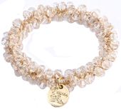 Gumka do włosów elastyczna do koka kryształowa N75_Przeźroczysta