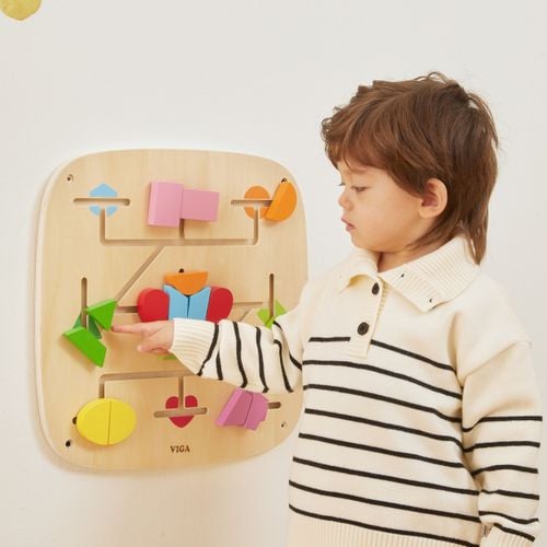 VIGA Panel Aktywności Ścienny 16 Ruchomych Elementów na Arena.pl