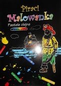 KSIĄŻECZKA MALOWANA PIRACI PASTELE OLEJNE POLSIHURT 4792066000419