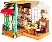 Puzzle drewniane 3D Robotime Kawiarnia Rolife Simon's drewniana 203 el.