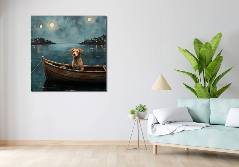 Obraz 100x100cm Przygoda o Północy zdjęcie 2