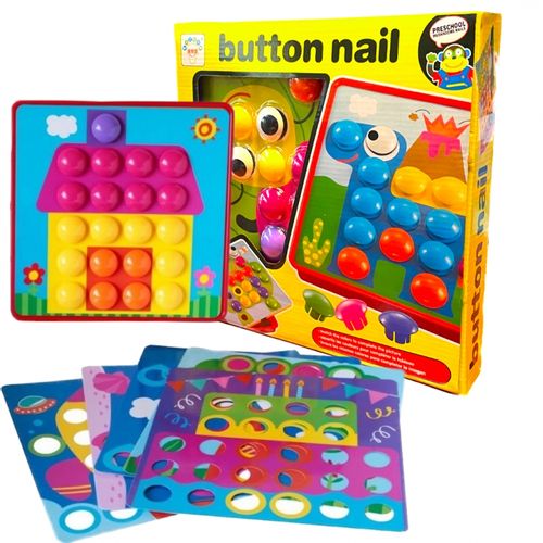 GUZIKOWA UKŁADANKA MOZAIKA BUTTON NAIL na Arena.pl