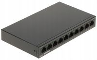 Switch PoE 8x PoE 88W do kamer IP UNIVIEW Extend PoE 802.3af/at