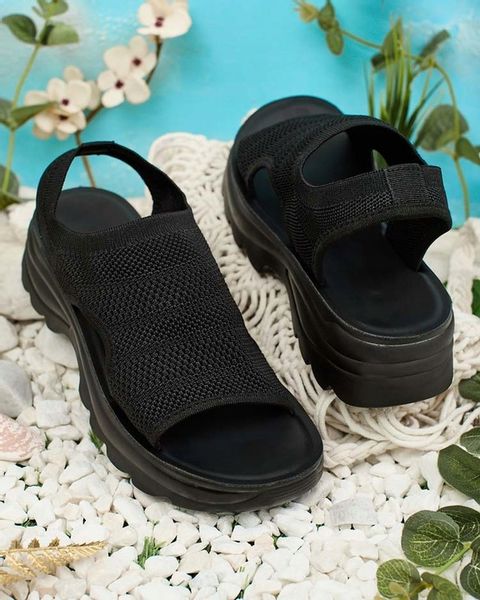 CZARNE SANDAŁKI DAMSKIE VISS 38 zdjęcie 3