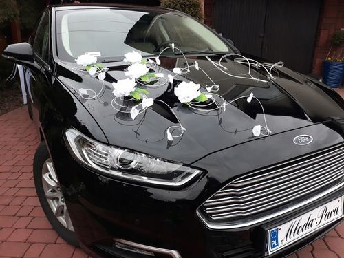 Dekoracja samochodu ozdoby na auto do ślubu płatki na Arena.pl