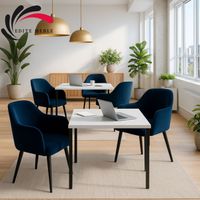 Krzesło Tapicerowane Premium KL-9 Granatowy Piano 12