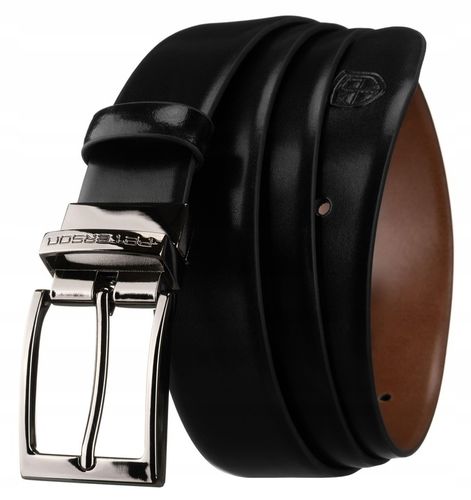 Męski pasek skórzany do spodni Peterson prezent dwustronny wymienne na Arena.pl