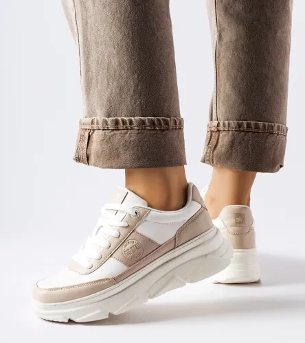 Białe sneakersy Big Star MM274500 36 na Arena.pl