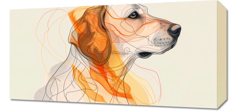 Obraz 60x30cm Kontur Profilowego zdjęcie 1