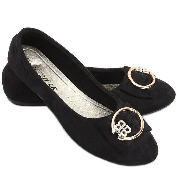 Baleriny damskie Black r.36 zdjęcie 1