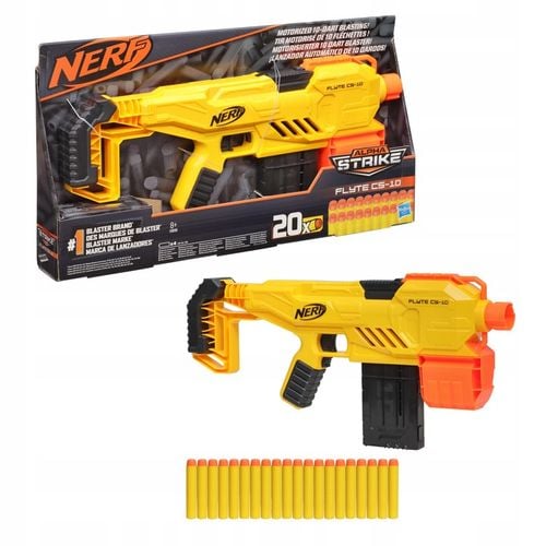 NERF STRIKE FLYTE CS-10 PISTOLET AUTOMATYCZNY plus 30 strzałek na Arena.pl