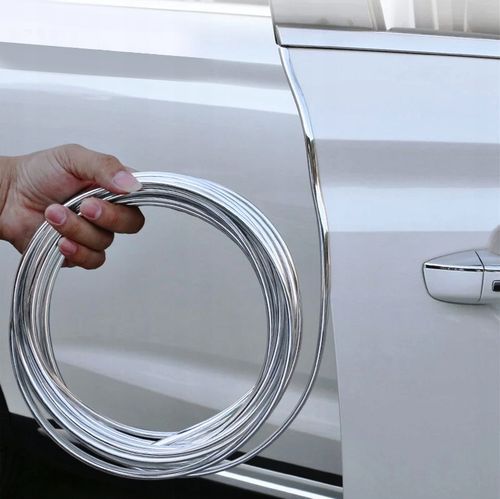 KEDRA LISTWA RANTOWA OZDOBNA Z KLEJEM CHROM 15 m na Arena.pl