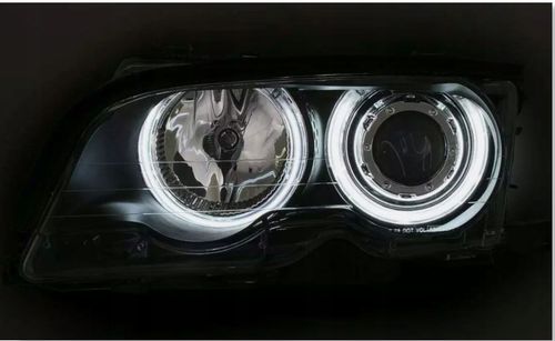 LAMPY Reflektory Do BMW E46 COUPE CABRIO Od 1999 Do 2003 BIAŁE RINGI CCF na Arena.pl