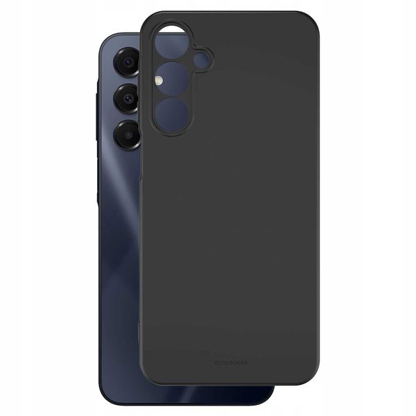 Spacecase Silicone Case 3.0 Galaxy A16 5G Black zdjęcie 2