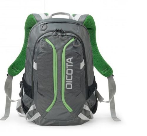 DICOTA BackPack Active 14-15.6'' grey/lime na Arena.pl