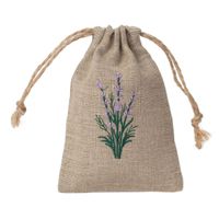 Lniany Woreczek Zapachowy z Lawendą 20g 100% Len 8x13 cm