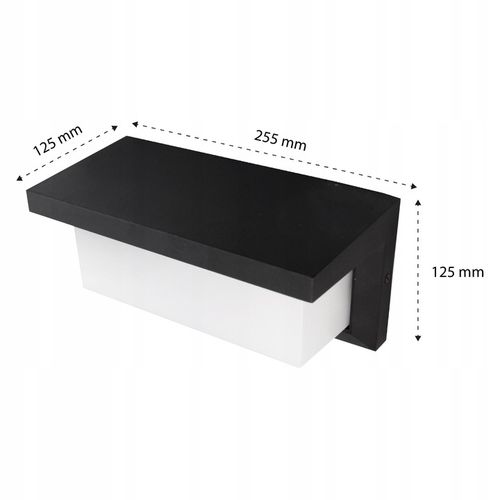 Lampa Oprawa elewacyjna Kinkiet ogrodowa LED SMD na Arena.pl