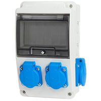 ROZDZIELNICA ROZDZIELNIA OGRODOWA 6 POLOWA 4X230V