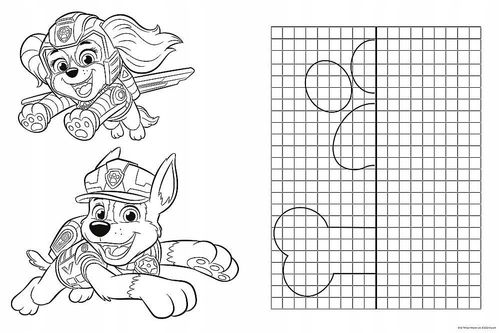 DWUSTRONE MAXI PUZZLE 24 EL. WYZWANIE PSI PATROL 3W1 na Arena.pl