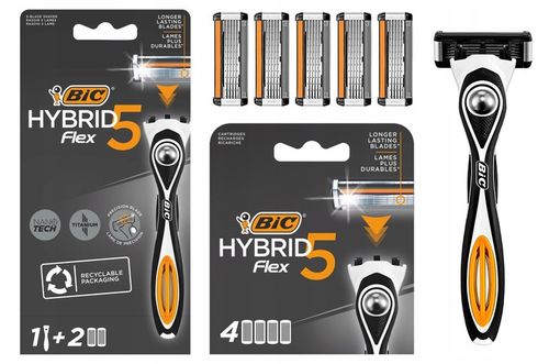 BIC Hybrid 5 Flex Maszynka do Golenia + 6 wkładów na Arena.pl