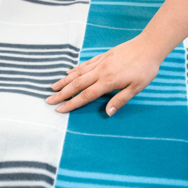 Koc piknikowy 200x200 krata zdjęcie 7