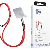 Smycz do telefonu - 3mk EasyClip - Czerwony