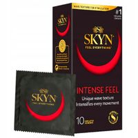 SKYN Intense Feel 10szt. Nielateksowe Prezerwatywy z Wypustkami Stymulujące