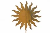 Słońce dekoracja metalowa do ogrodu 117 cm