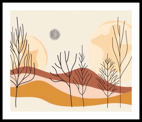 Plakat 60x50cm Wydarta Pustynia na Arena.pl