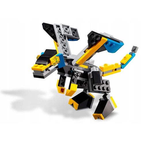 Lego Creator 3w1 Super Robot Smok Samolot 31124 na Arena.pl