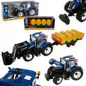 CIĄGNIK NEW HOLLAND T7.315 ŁADOWACZ PRZYCZEPA