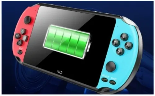 Konsola Przenośna do gier BEZPRZEWODOWA Polskie MENU 5000 GIER Retro x12 na Arena.pl