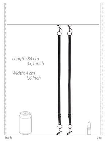 labia spreader with clamps   black na Arena.pl