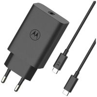 ładowarka sieciowa motorola turbopower   68w usb-c z kablem usb-c do