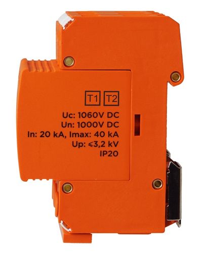 OGRANICZNIK OCHRONNIK PRZEPIĘĆ PRZEPIĘCIOWY FOTOWOLTAIKA 1000V DC 3P B+C na Arena.pl