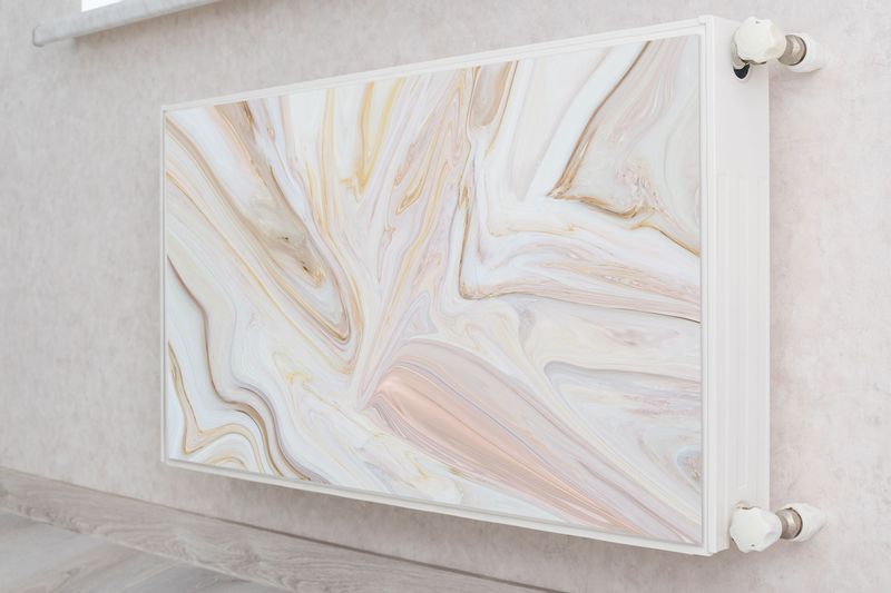 Mata Magnetyczna NA KALORYFER Barwny Marmur Abstrakcja 100cm x 60cm zdjęcie 4