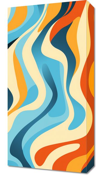 Obraz 30x60cm Tańczące Fale zdjęcie 1