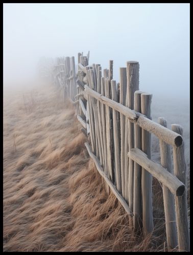 Plakat 60x80cm Mgła nad Wydmami na Arena.pl