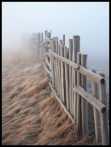 Plakat 60x80cm Mgła nad Wydmami zdjęcie 2