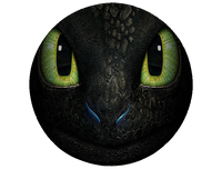 Opłatek na tort Jak wytresować Smoka