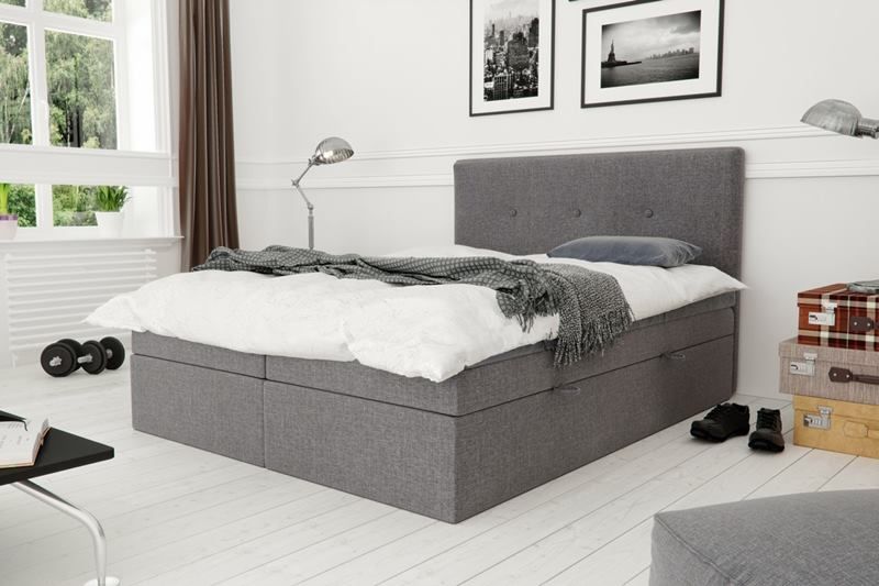 Nowoczesne Łóżko BERGEN 160 x 200 zdjęcie 1