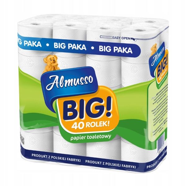 ALMUSSO Papier toaletowy BIG a40 zdjęcie 1