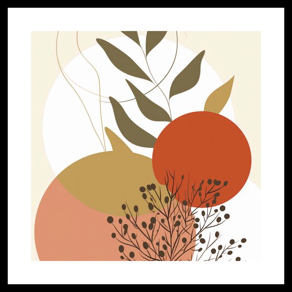 Plakat 30x30cm Impresja Jesieni zdjęcie 3