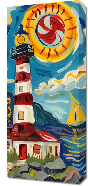 Obraz 30x70cm Żywa Przystań zdjęcie 1