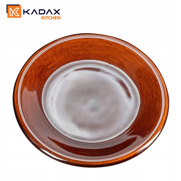 Kadax Talerz Deserowy do Ciasta Kamionka 19cm 4szt zdjęcie 8