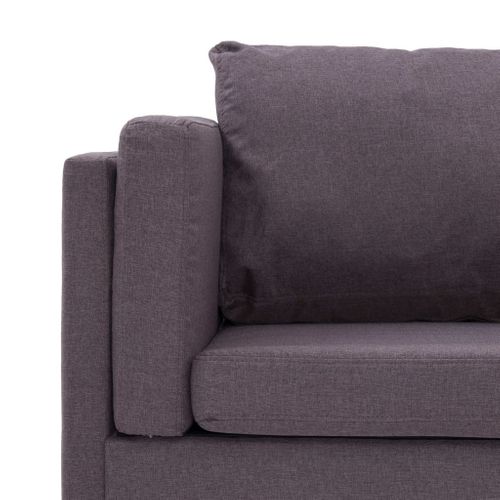 Sofa Narożna, Taupe, Materiałowa na Arena.pl