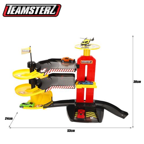 Garaż Parking z Samochodami 53 X 30 X 24 CM (2 Sztuk) na Arena.pl
