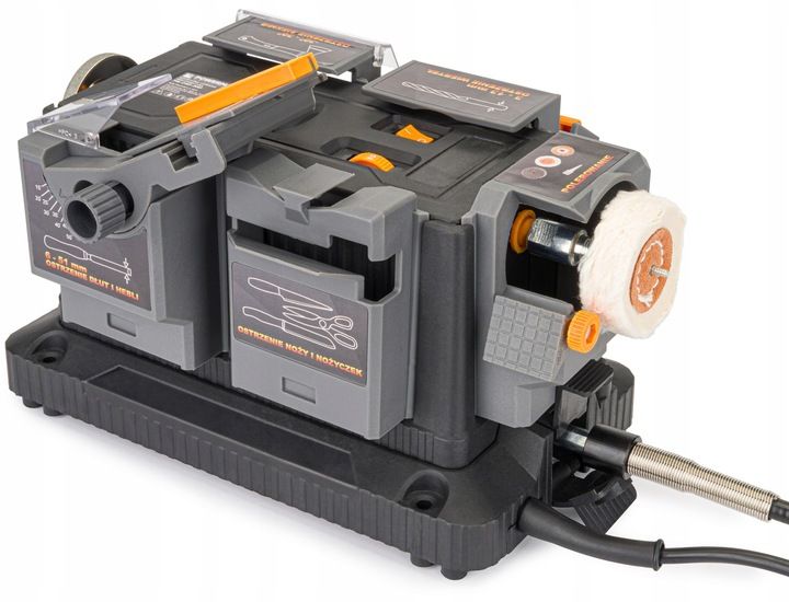 Ostrzałka WIELOFUNKCYJNA 8w1 Noży Wierteł Łańcucha PM-OWF-200T PM0987 zdjęcie 6